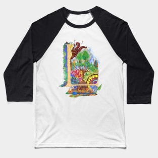 L - an illuminated letter Baseball T-Shirt